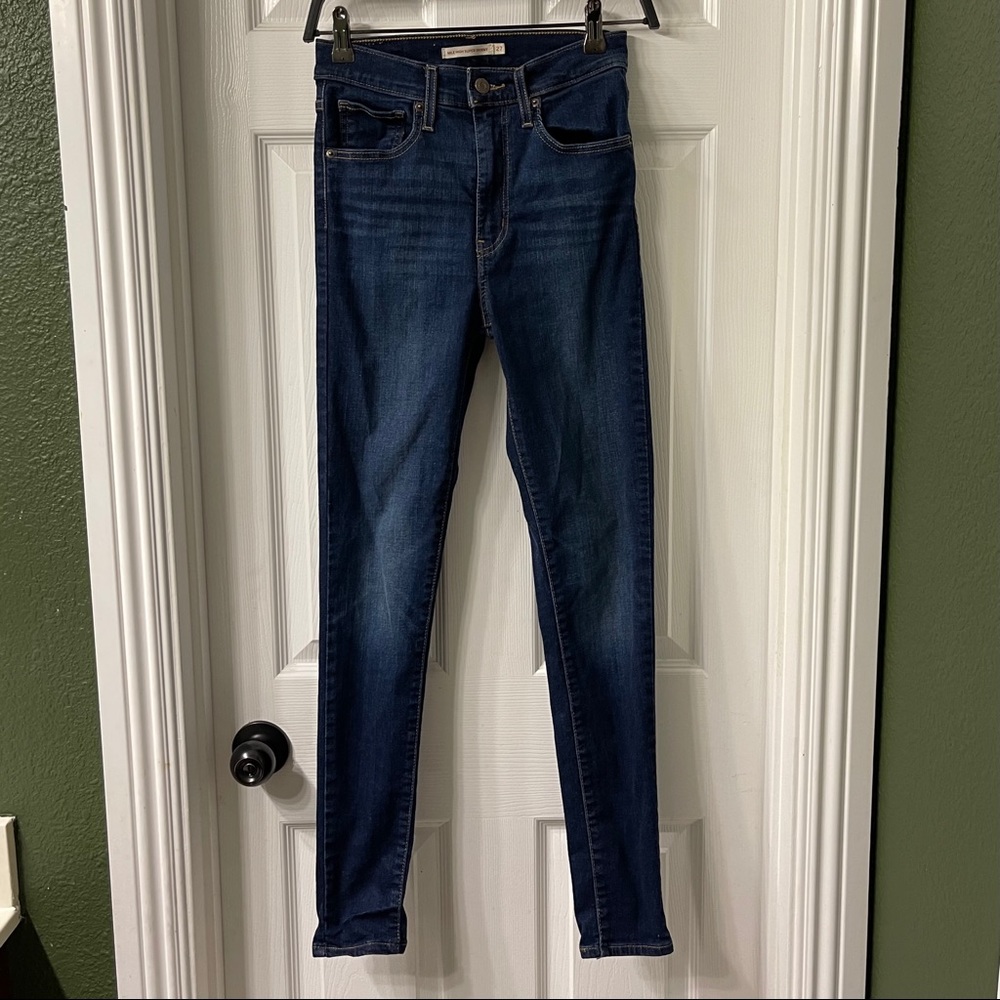 Levi Mile High Super Skinny Jeans